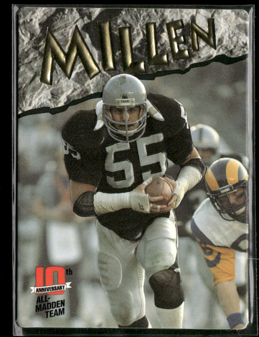 Matt Millen 1993 Action Packed All-Madden #23 Los Angeles Raiders