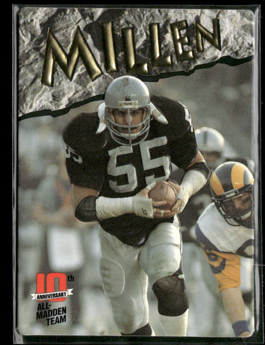 Matt Millen 1993 Action Packed All-Madden #23 Los Angeles Raiders