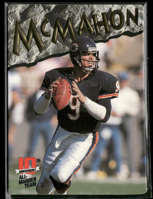Jim McMahon 1993 Action Packed All-Madden #22 Chicago Bears