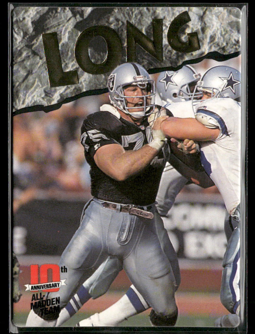 Howie Long 1993 Action Packed All-Madden #19 Los Angeles Raiders