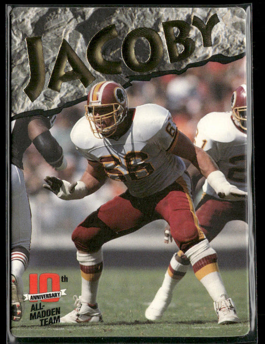 Joe Jacoby 1993 Action Packed All-Madden #17 Washington Redskins