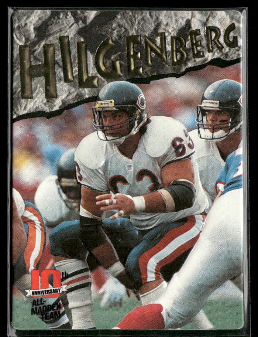 Jay Hilgenberg 1993 Action Packed All-Madden #15 Chicago Bears