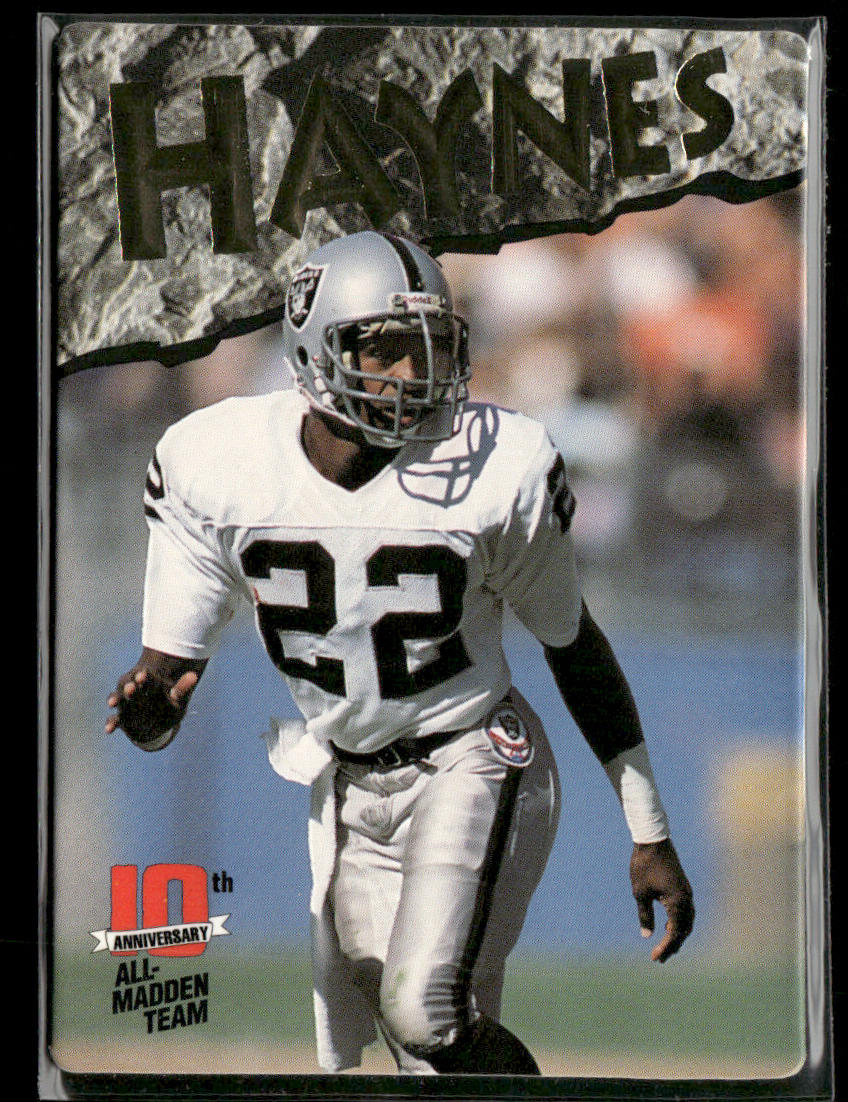 Mike Haynes 1993 Action Packed All-Madden #14 Los Angeles Raiders