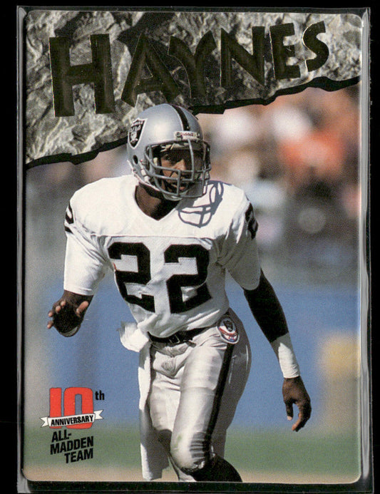 Mike Haynes 1993 Action Packed All-Madden #14 Los Angeles Raiders