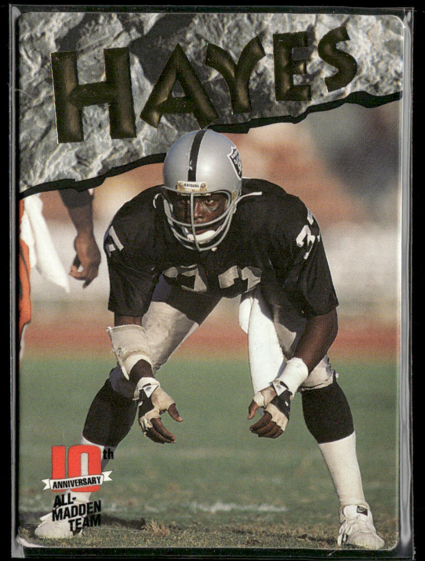 Lester Hayes 1993 Action Packed All-Madden #13 Los Angeles Raiders