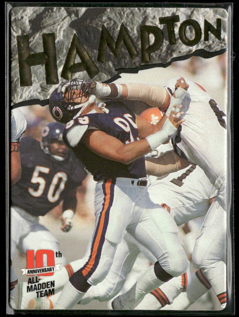Dan Hampton 1993 Action Packed All-Madden #12 Chicago Bears