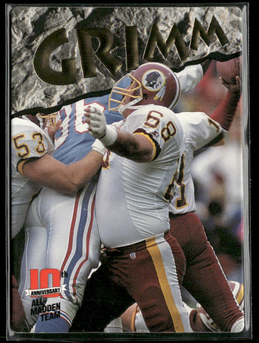 Russ Grimm 1993 Action Packed All-Madden #10 Washington Redskins