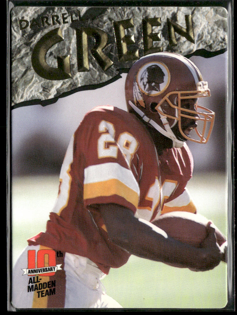 Darrell Green 1993 Action Packed All-Madden #8 Washington Redskins