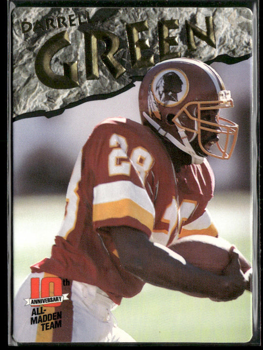 Darrell Green 1993 Action Packed All-Madden #8 Washington Redskins
