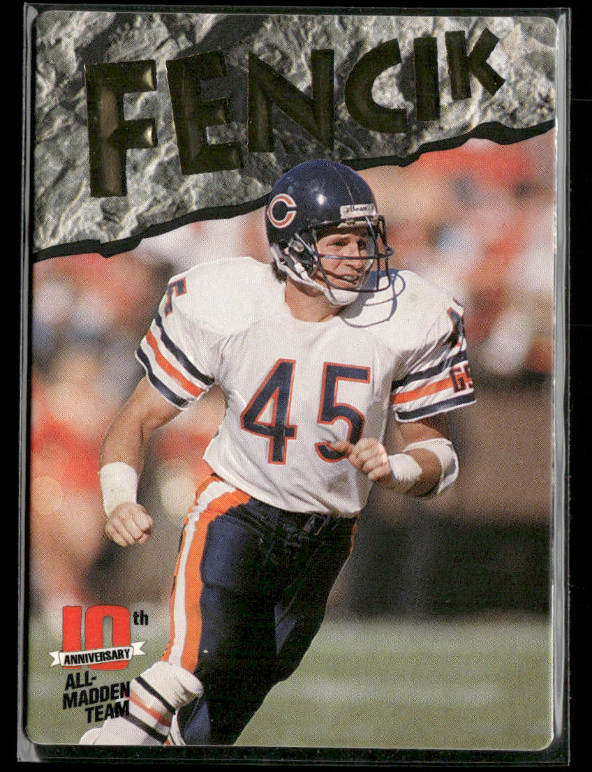 Gary Fencik 1993 Action Packed All-Madden #7 Chicago Bears