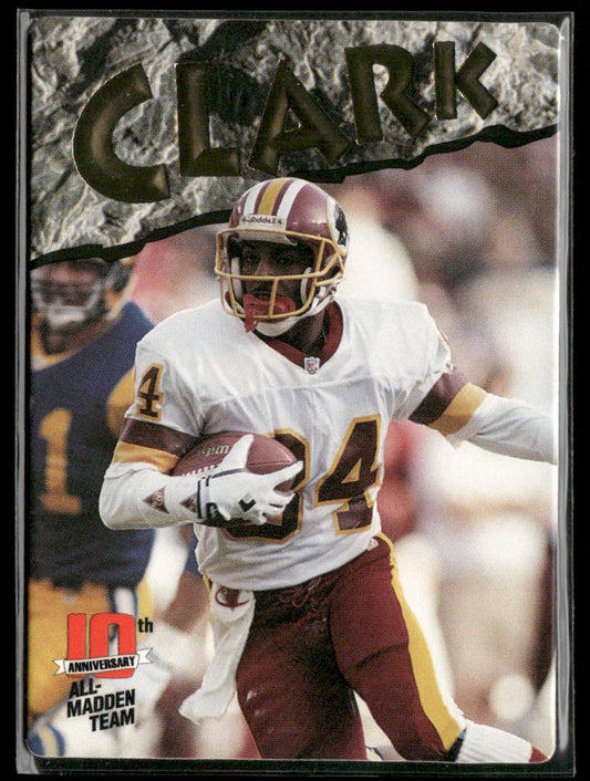 Gary Clark 1993 Action Packed All-Madden #5 Washington Redskins
