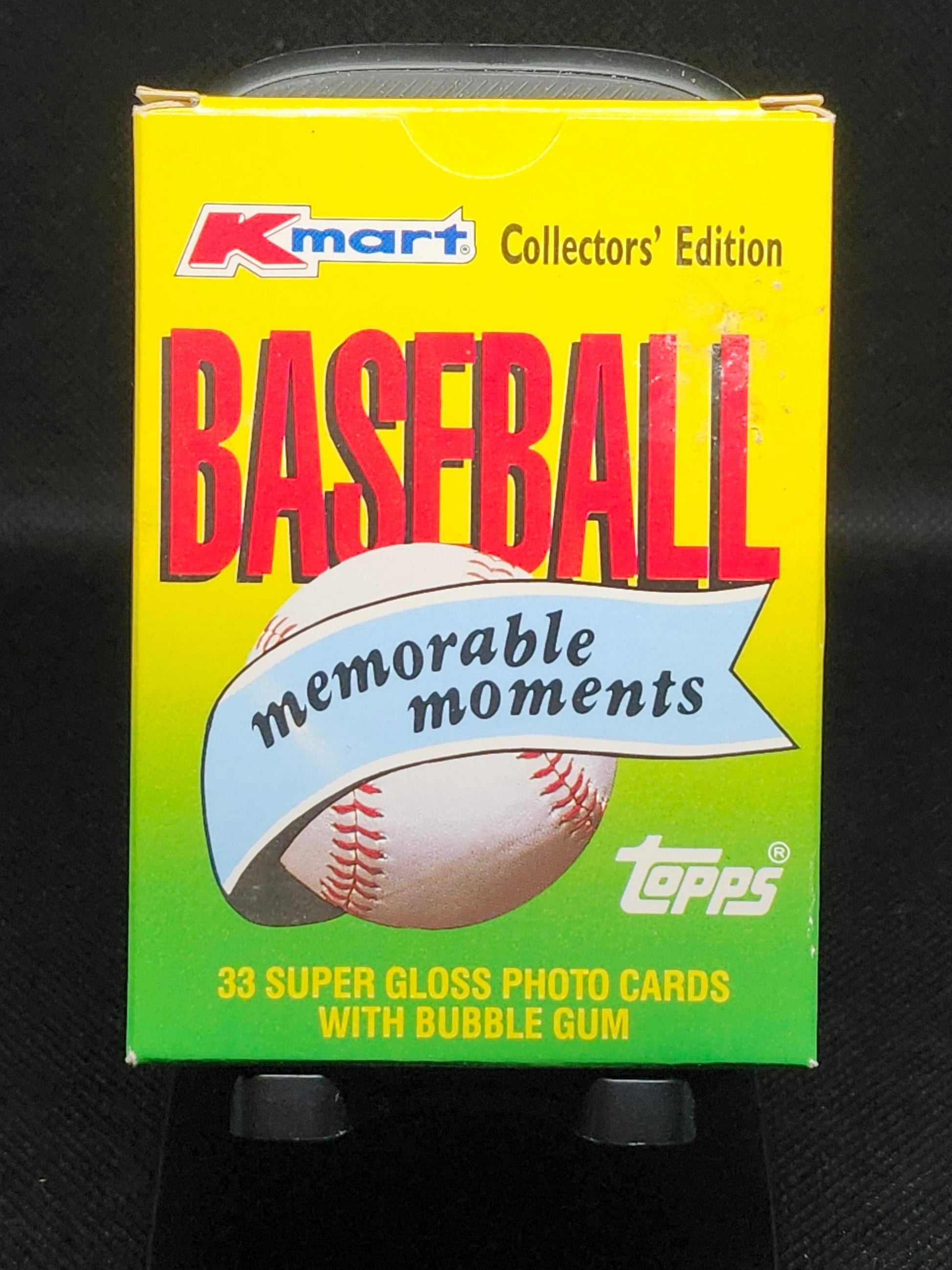 1988 Topps Kmart Baseball Memorable Moments Glossy Card Set Collector's Edition - Tavern Collectibles