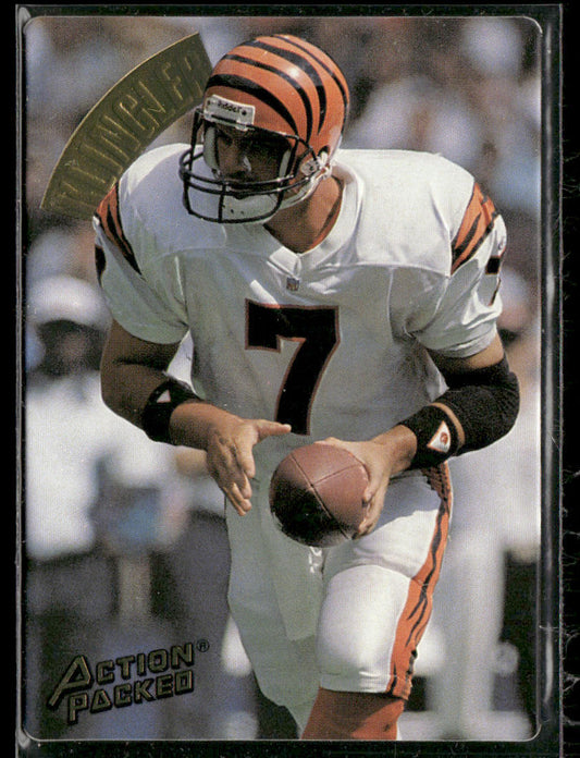 David Klingler 1994 Action Packed #15 Cincinnati Bengals