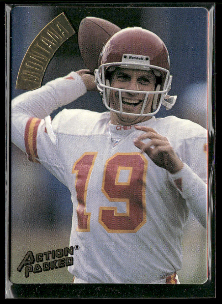 Joe Montana 1994 Action Packed #49 Kansas City Chiefs