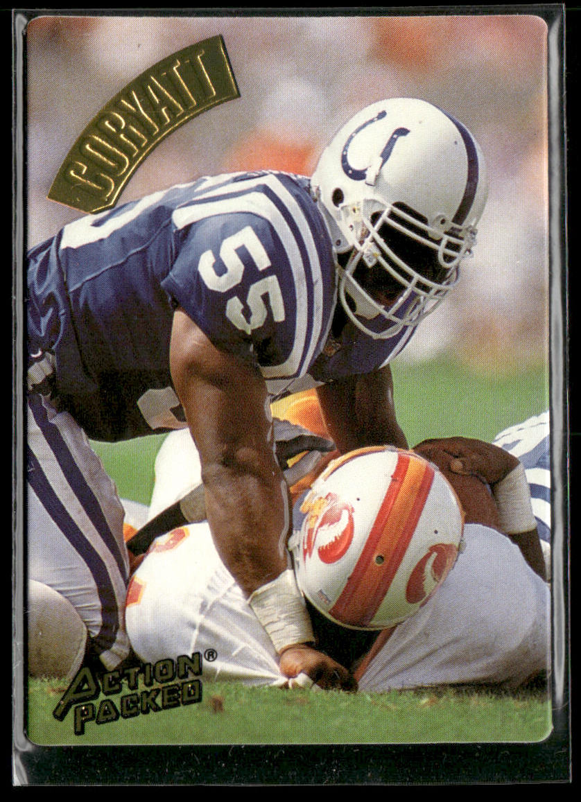 Quentin Coryatt 1994 Action Packed #48 Indianapolis Colts