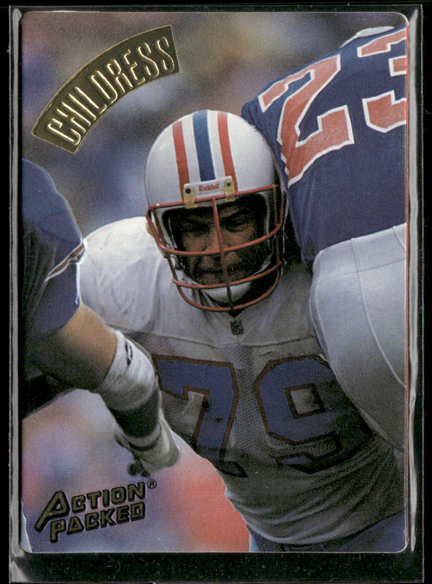Ray Childress 1994 Action Packed #44 Houston Oilers