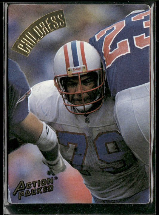 Ray Childress 1994 Action Packed #44 Houston Oilers