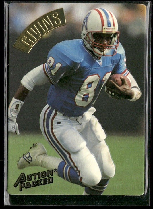 Ernest Givins 1994 Action Packed #41 Houston Oilers