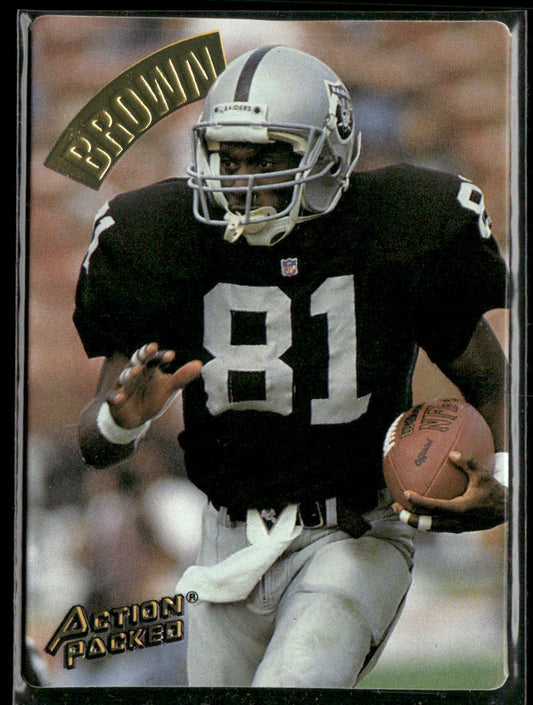 Tim Brown 1994 Action Packed #58 Los Angeles Raiders