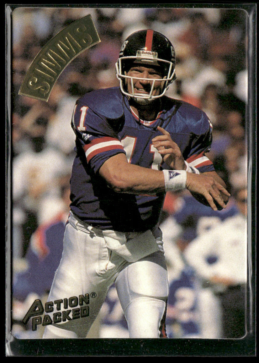 Phil Simms 1994 Action Packed #78 New York Giants
