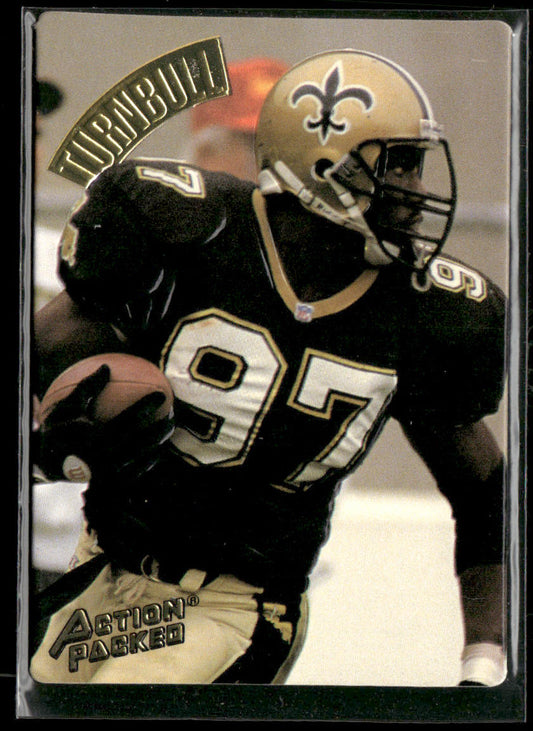 Renaldo Turnbull 1994 Action Packed #75 New Orleans Saints