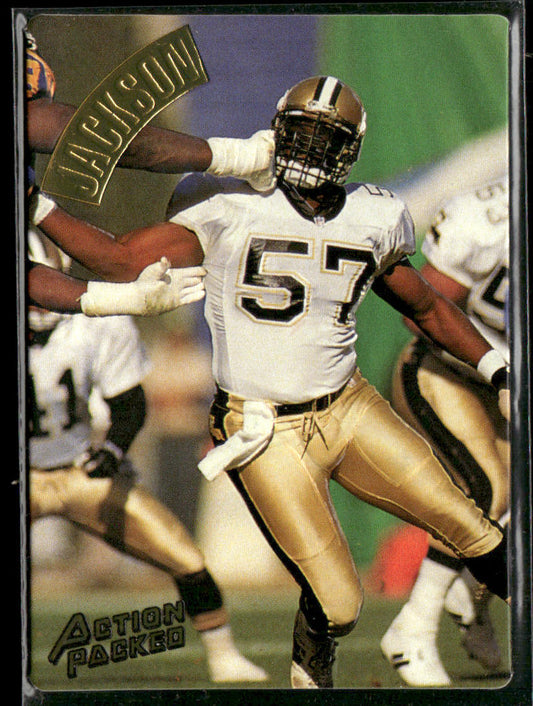 Rickey Jackson 1994 Action Packed #73 New Orleans Saints