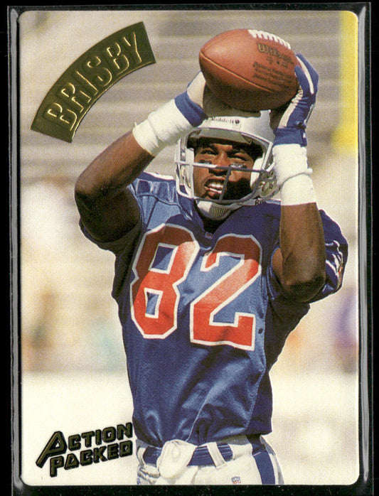 Vincent Brisby 1994 Action Packed #72 New England Patriots