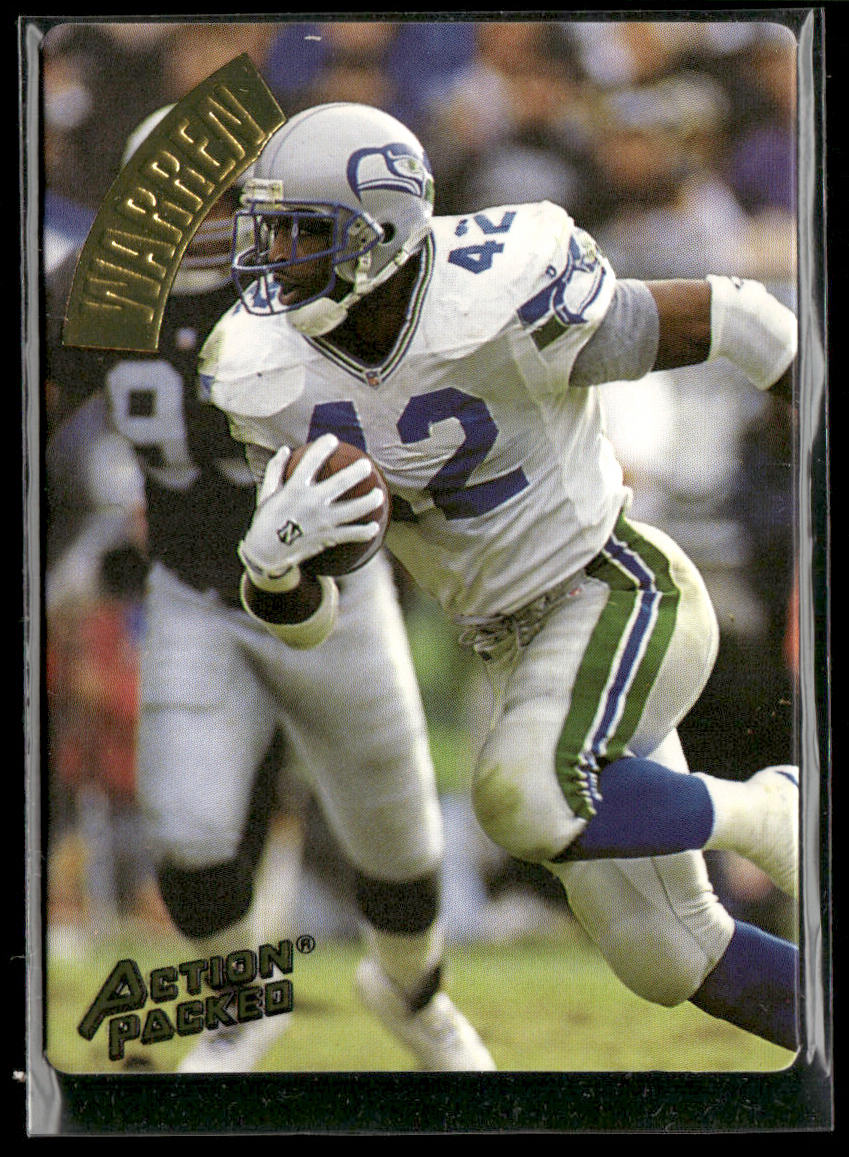 Chris Warren 1994 Action Packed #112 Seattle Seahawks