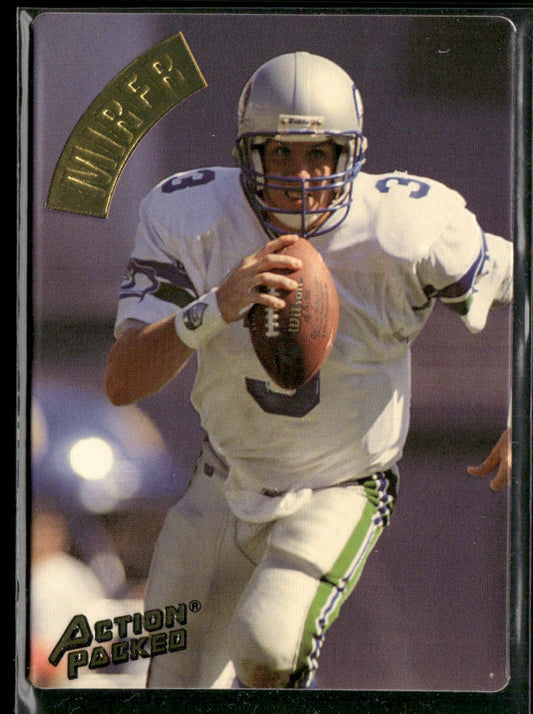 Rick Mirer 1994 Action Packed #111 Seattle Seahawks
