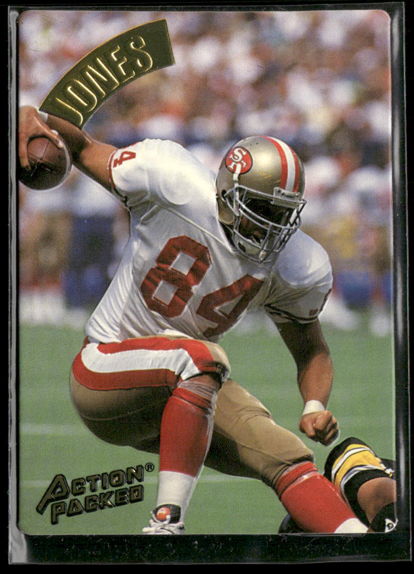 Brent Jones 1994 Action Packed #109 San Francisco 49ers