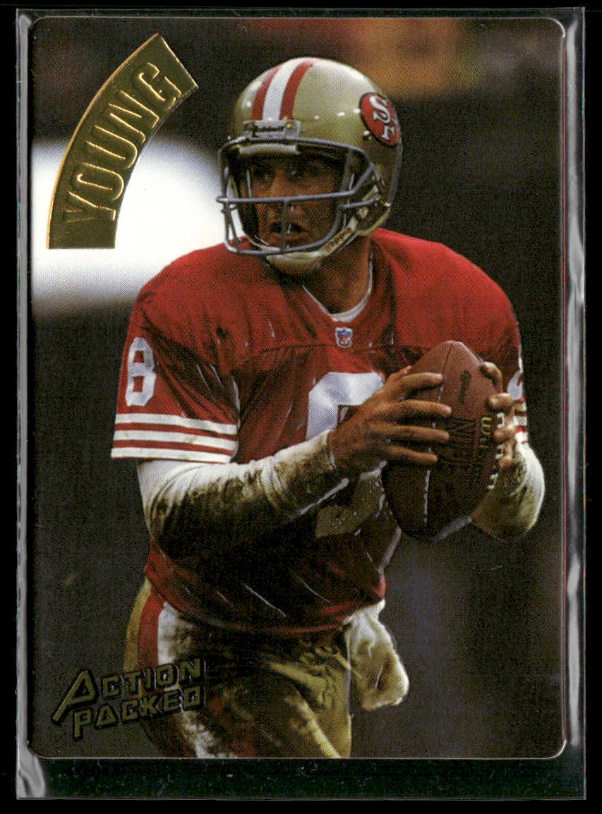Steve Young 1994 Action Packed #108 San Francisco 49ers