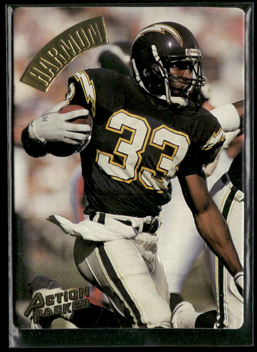 Ronnie Harmon 1994 Action Packed #105 San Diego Chargers