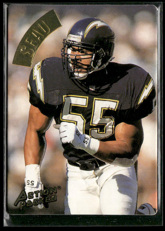 Junior Seau 1994 Action Packed #103 San Diego Chargers