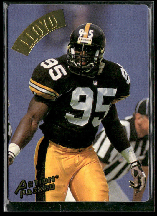 Greg Lloyd 1994 Action Packed #99 Pittsburgh Steelers