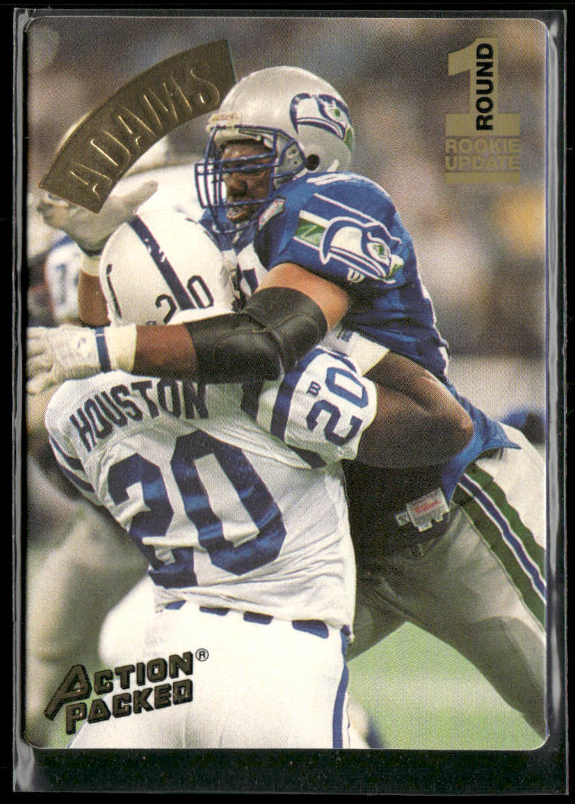 Sam Adams 1994 Action Packed #128 RC Seattle Seahawks