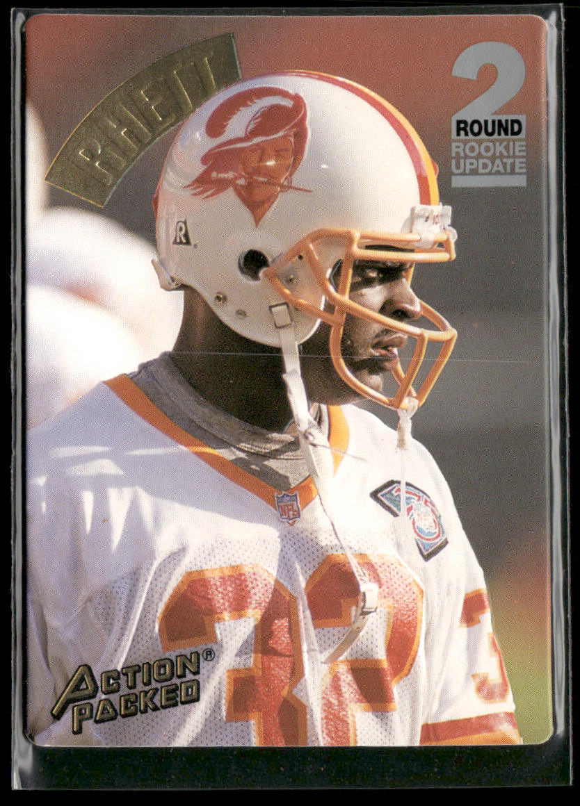 Errict Rhett 1994 Action Packed #151 RC Tampa Bay Buccaneers