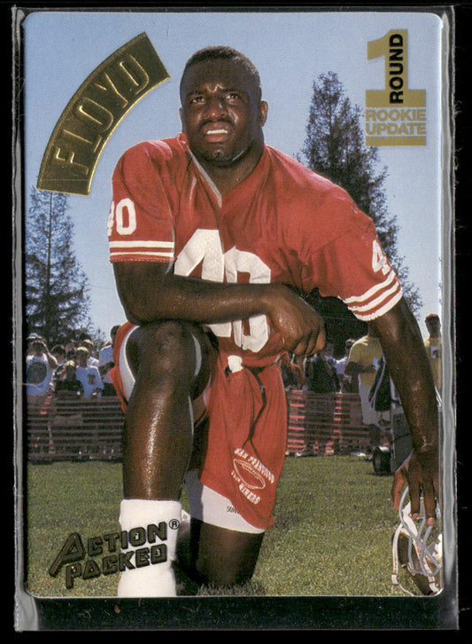 William Floyd 1994 Action Packed #147 RC San Francisco 49ers