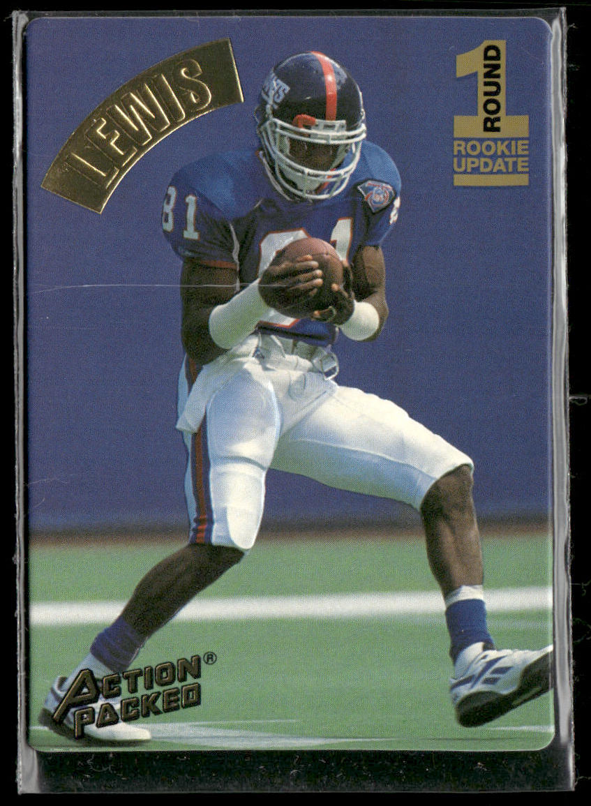 Thomas Lewis 1994 Action Packed #143 RC New York Giants