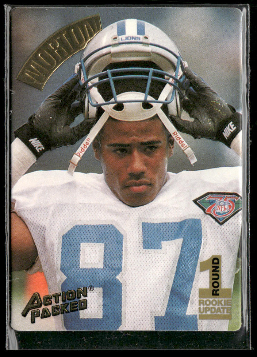 Johnnie Morton 1994 Action Packed #140 RC Detroit Lions