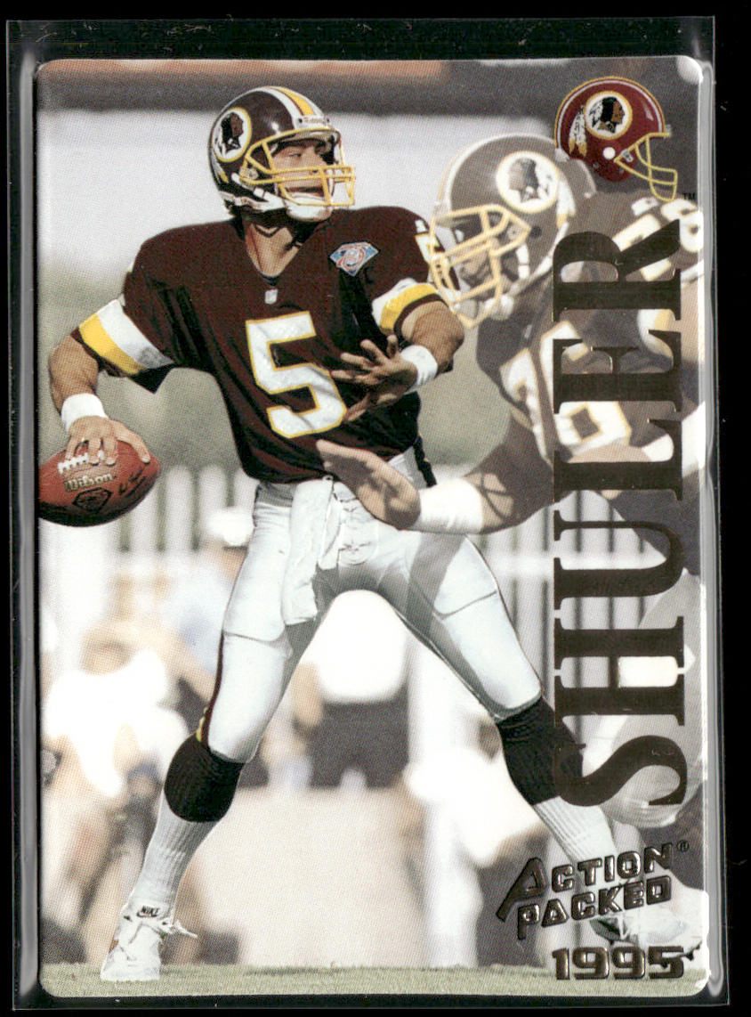 Heath Shuler 1995 Action Packed #11 Washington Redskins