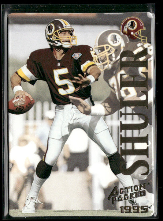 Heath Shuler 1995 Action Packed #11 Washington Redskins