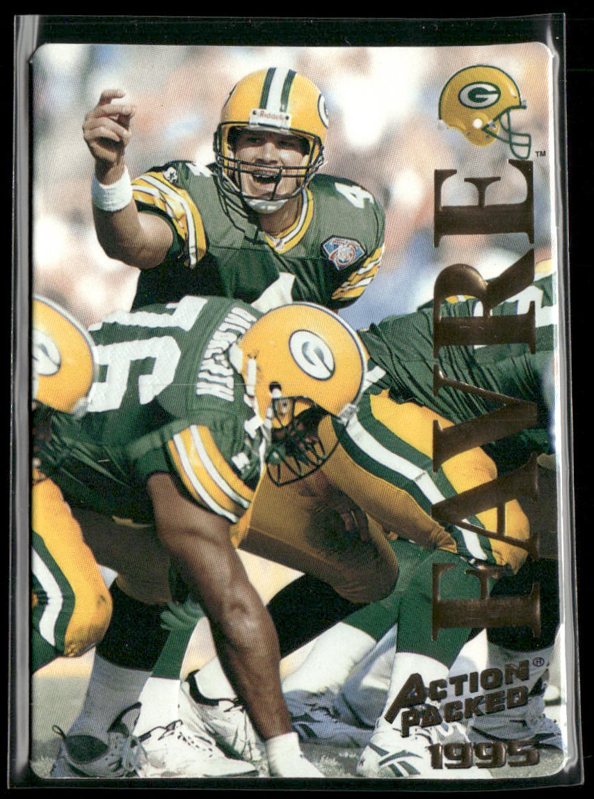 Brett Favre 1995 Action Packed #15 Green Bay Packers