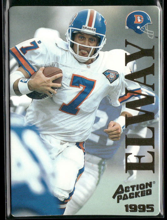 John Elway 1995 Action Packed #14 Denver Broncos