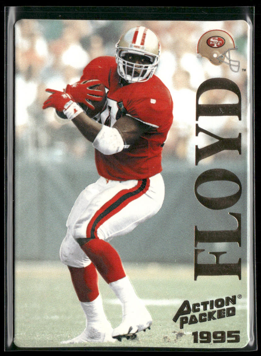 William Floyd 1995 Action Packed #12 San Francisco 49ers