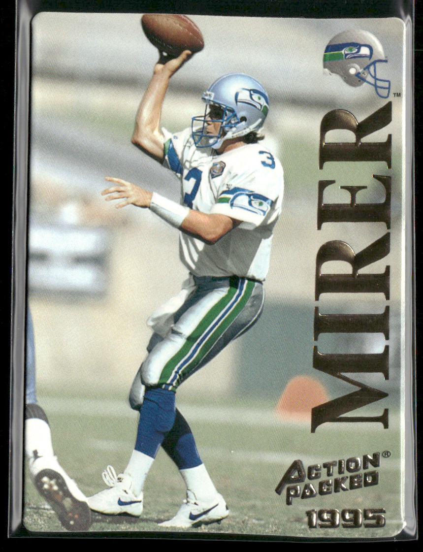 Rick Mirer 1995 Action Packed #9 Seattle Seahawks