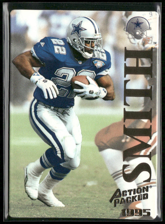 Emmitt Smith 1995 Action Packed #2 Dallas Cowboys