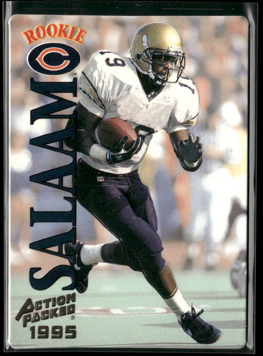 Rashaan Salaam 1995 Action Packed #37 RC Chicago Bears