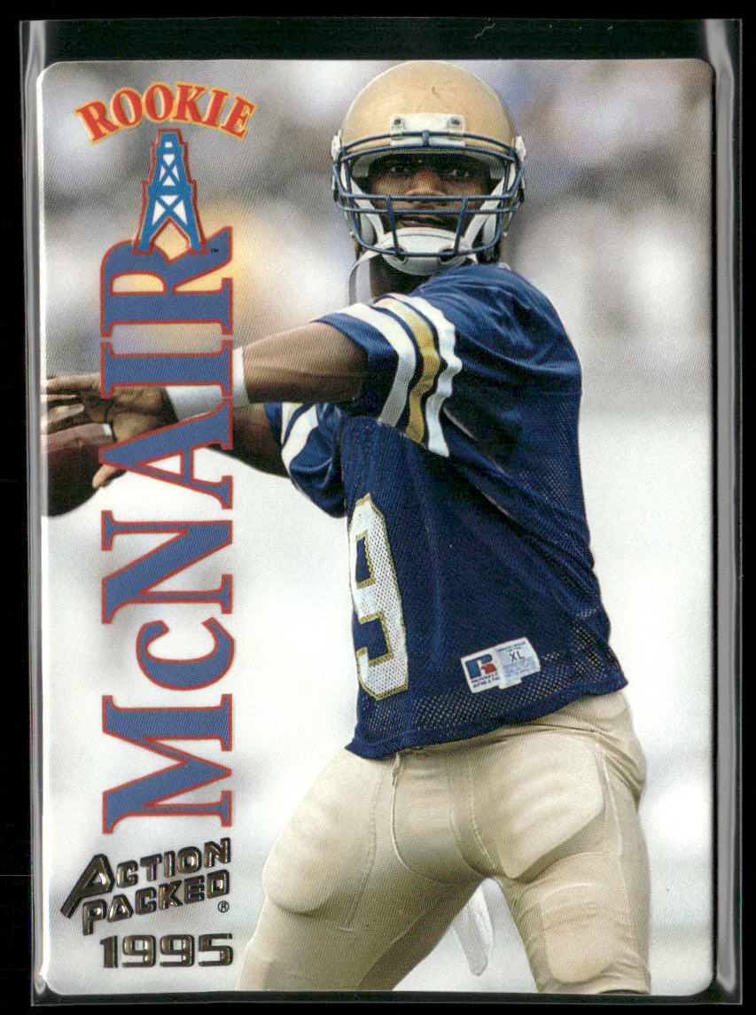 Steve McNair 1995 Action Packed #36 RC Houston Oilers