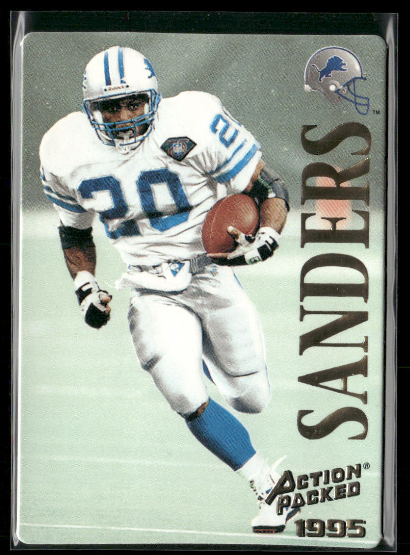 Barry Sanders 1995 Action Packed #31 Detroit Lions