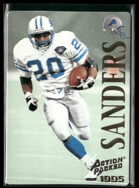 Barry Sanders 1995 Action Packed #31 Detroit Lions